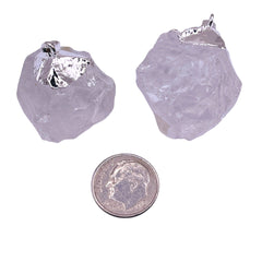 25mm Clear Quartz Pendant