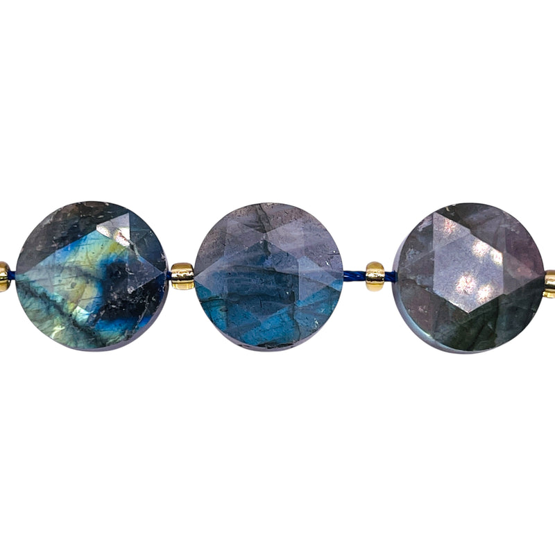 16mm Coin Cut Labradorite