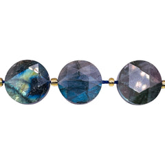 16mm Coin Cut Labradorite