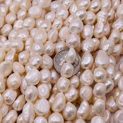 Fresh Water Pearl Button 10 to 11mm