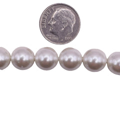 10mm Round Shell Pearl