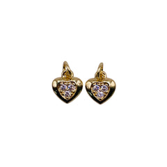 10x9mm Heart Charm