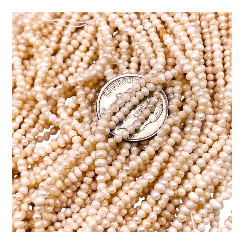 Fresh Water Pearl 1.7 to 2.5mm Off Round
