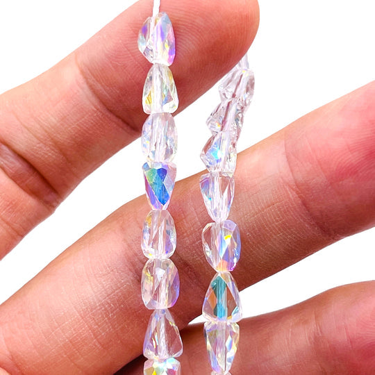 7mm Triangle Glass Crystal Package Deal