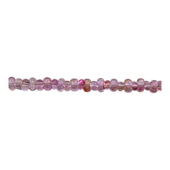 4.5mm Thunder Polish Glass Crystal Peanut Pink Lady