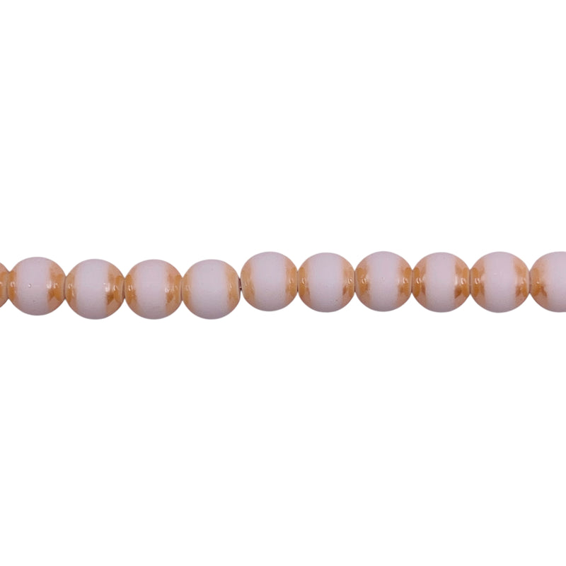 5mm Thunder Polish Round Designer Bead