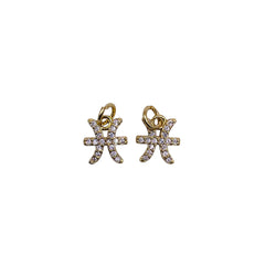 10x9mm Pisces Zodiac Charm