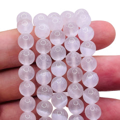 8mm Super Cat Eye(Gypsum) White