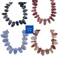 9-13mm Chips Natural Gemstones Package Deal