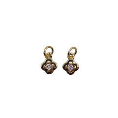 9x7mm Clover Charm