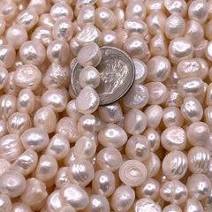 Fresh Water Pearl Button 6 to 7mm