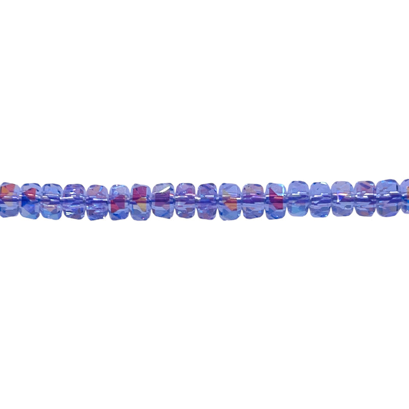 4x2mm Cylinder Cut Lt. Purple Super AB