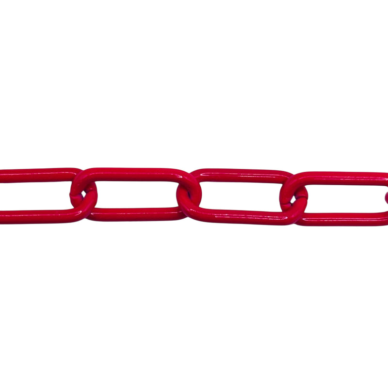 Losolo 16.5x7.5mm Stainless Steel Chain Fuchsia