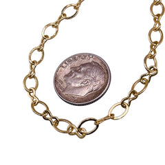 Losolo Chain 7x5mm 18K Gold Plated