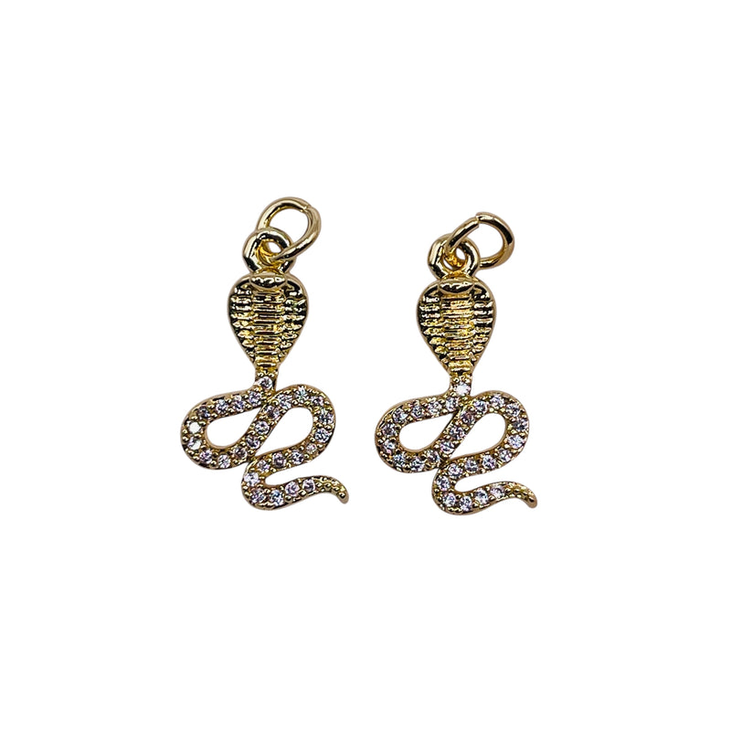 20x12mm Cobra Charm
