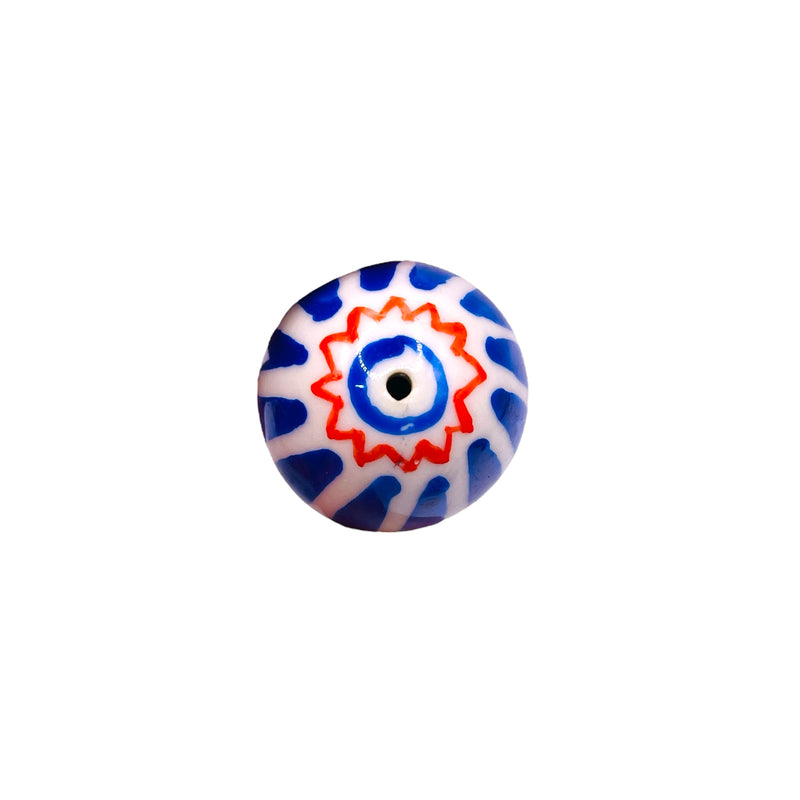 40x33mm Handmade and painted Porcelain
