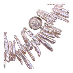 Fresh Water Pearl 30mm Stick AAA