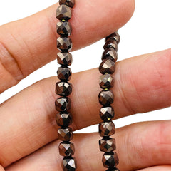 5x5mm Cube Hematite Copper