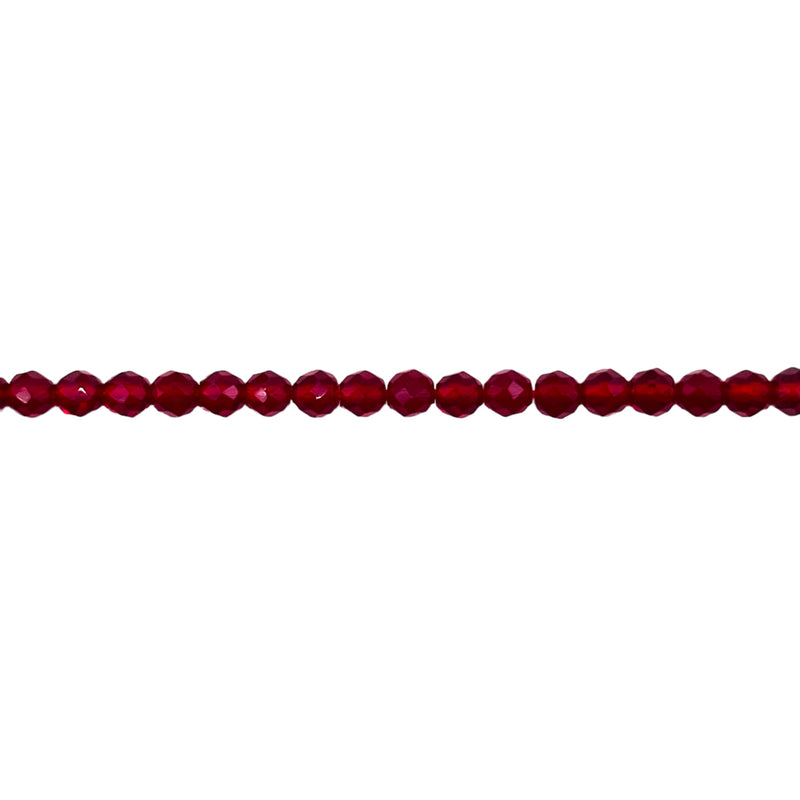 3mm Thunder Polish Round Cut Med. Siam