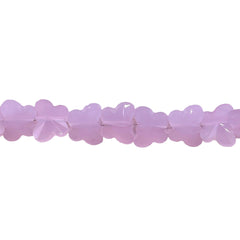 10mm Butterfly Glass Crystal Rose Jade