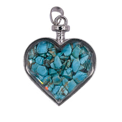 Turquoise Heart Pendant