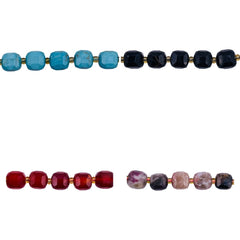 8mm Cube Natural Gemstones Package Deal
