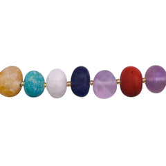 15 to 18mm Smooth Nuggets Gemstones Combo