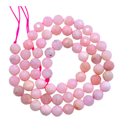 6mm Round Cut Pink Opal A Grade