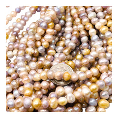 Fresh Water Pearl 5 to 6mm Off Round