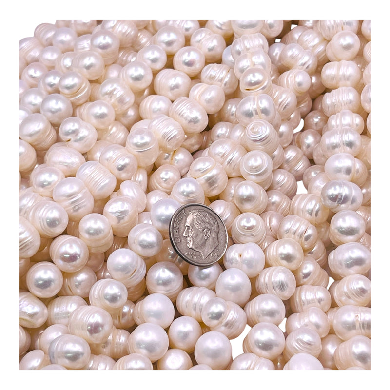 9 to 11mm Fresh Water Pearl Circled