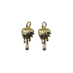 16x8mm Melting Heart Charm