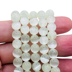 8mm Super Cat Eye(Gypsum) Green