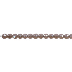 4mm Thunder Polish Round Cut Beige