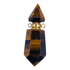 42x15mm Perfume Holder Tiger Eye Pendant