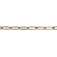 Losolo Chain 9x3mm 18K Gold Plated