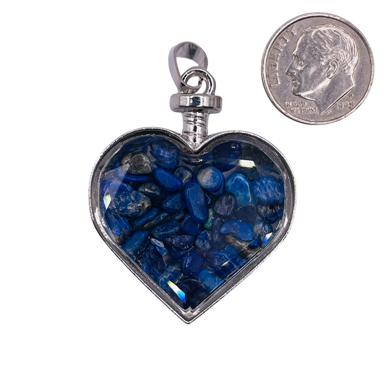 Lapis Lazuli Heart Pendant