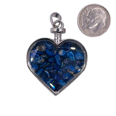 Lapis Lazuli Heart Pendant