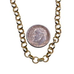 Losolo Chain 5mm 18K Gold Plated