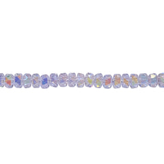 4x2mm Cylinder Cut Crystal Super AB