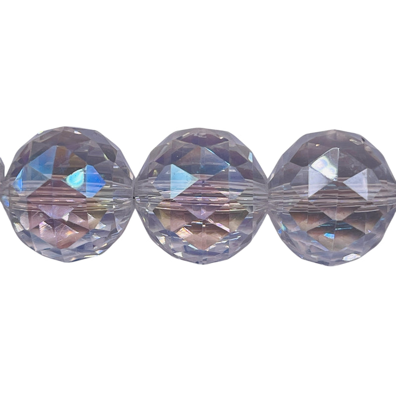20mm Round Cut Glass Crystal Crystal AB
