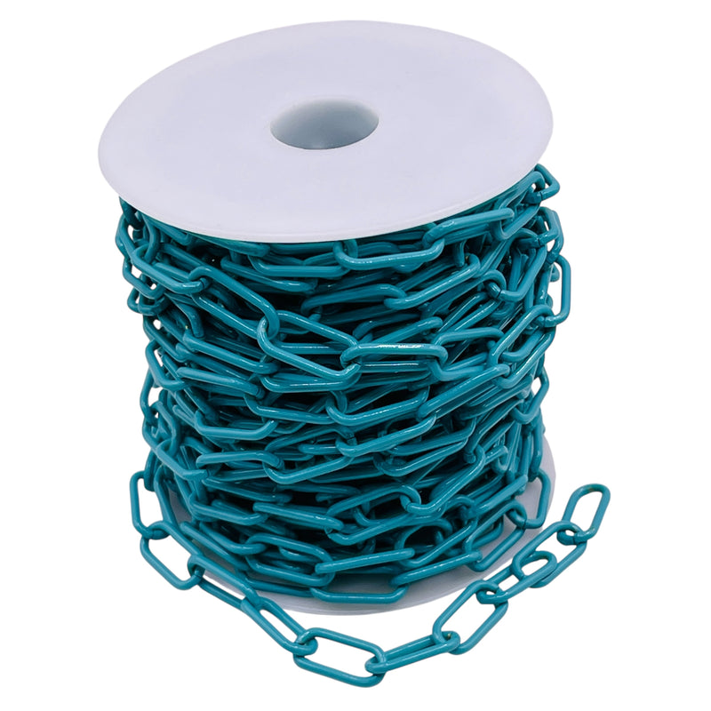 Losolo 16.5x7.5mm Stainless Steel Chain Teal