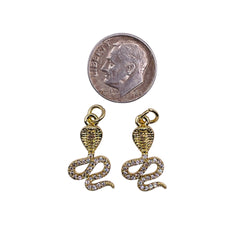 20x12mm Cobra Charm