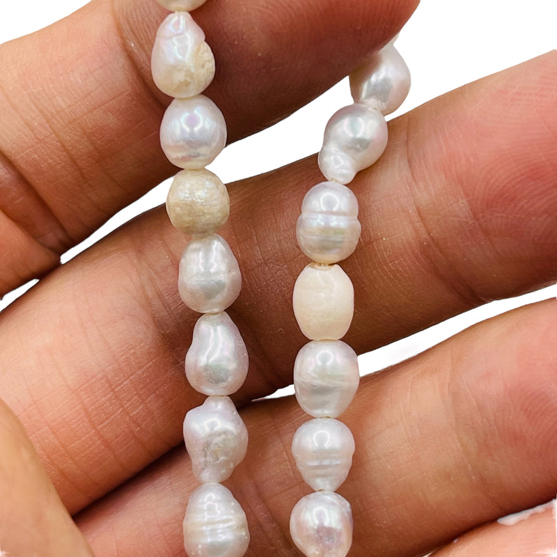 Fresh Water Pearl 5 to 6mm  Baroque B Grade