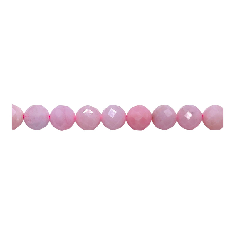 6mm Round Cut Pink Opal A Grade