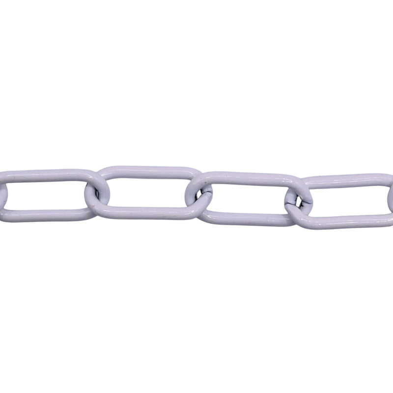 Losolo 16.5x7.5mm Stainless Steel Chain White
