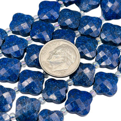 11mm Clover Cut Lapid Lazuli