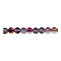 6mm Thunder Polish Round Disco Blue Black Diamond MP