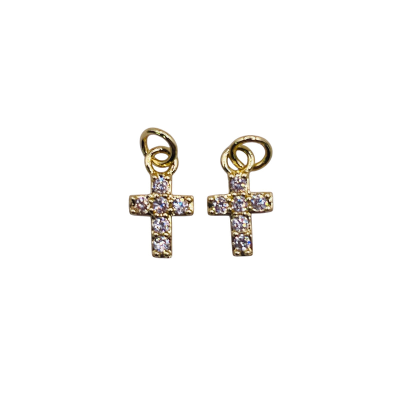 11x8mm Cross Charm