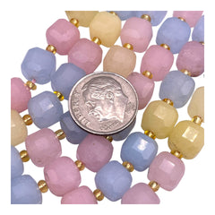 8mm Cube Morganite