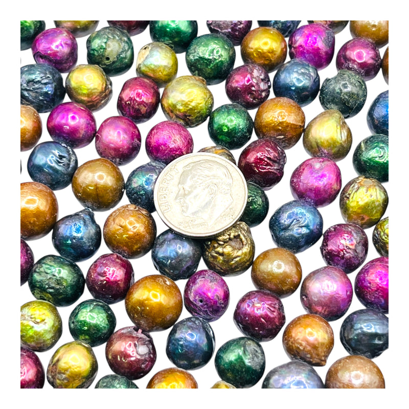 Fresh Water Pearl 10mm Round Dyed
